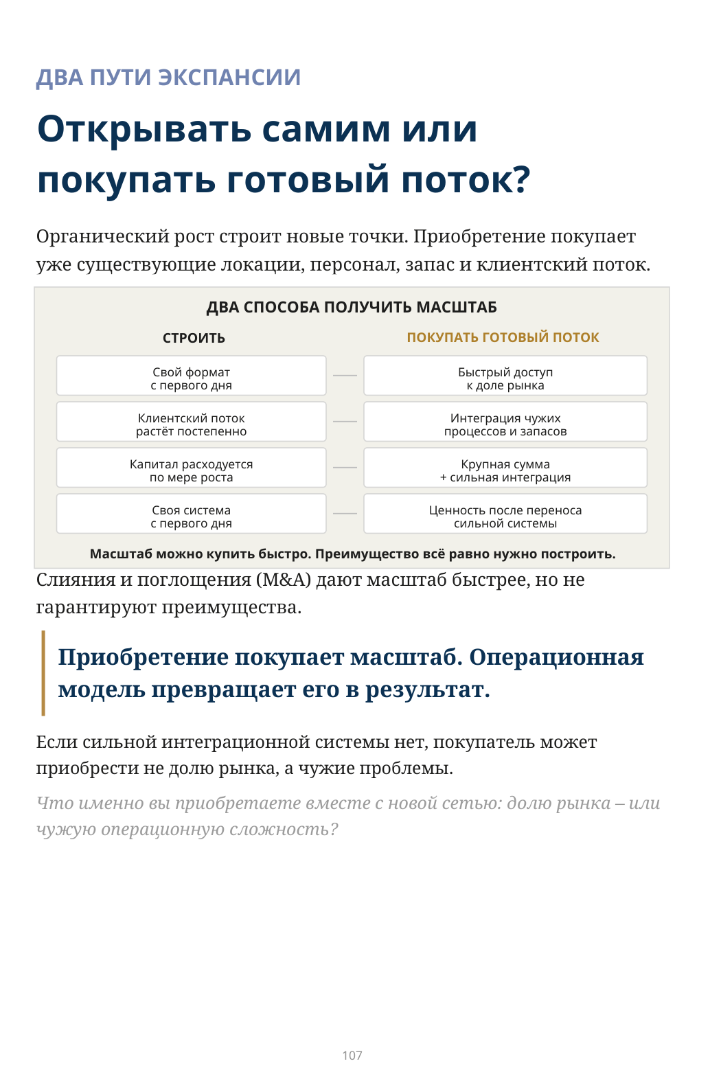 ДВА ПУТИ ЭКСПАНСИИ